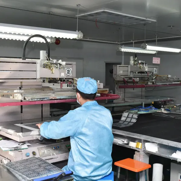 PCB assembly line overview