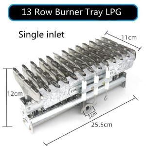 China 13 Row Single Intake Burner Tray Gas Accessories factory