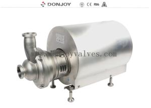 China Sanitary Self Priming Pumps / CIP Pump / Suction Pumps factory