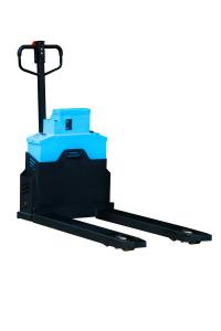 China Low Price Electric Pallet Truck with Weighing Scale Load 2 Tons factory