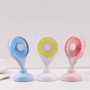 China Plastic 1200mAh 3.7W Mini Rotated USB Fan With Stand Holder factory