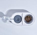 Ceramic Pet Feeder Bowls Set 15 Degree Tilted Platform For Water Food