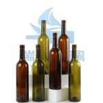 520ml Rectangular Clear Whiskey Vodka Tequila Glass Bottle for Transparent