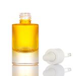 High Quality 30ml Fancy Essential Oil Square Plastic Dropper Bottles For