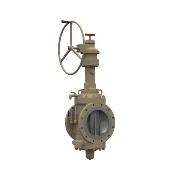 175PSI Cast Iron Plug Valve Lifting Type Quarter Turn Rotational Motion Flanged