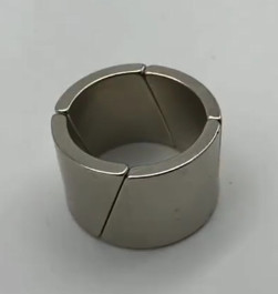Super Strong Neodymium Motor Magnet Zn Coating ISO14001 Certified