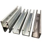 Metal Steel C Profile Slotted Plain Unistrut Strut Channel