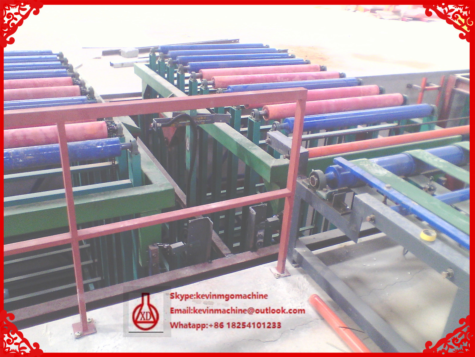 Industrial Mgo Board Production Line , Energy Saving Eco Wall Panel Equipment