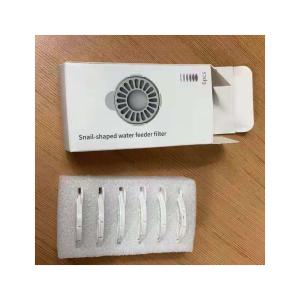 China 6 Pieces Other Pet Products Automatic Cat Drinking Fountain Filters 3.5cm Diameter factory
