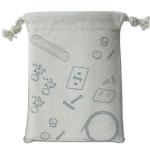 Multi - Purpose Cotton Canvas Drawstring Bag For Promotional Gifts Using