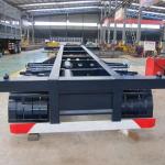 12R22.5 Tire Skeleton Chassis Semi Truck Trailer with 4/8/12 Twist Locks in