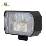 80V LED Work Light Metal White Yellow Dual Color Flashing Motorcycle Spare Parts