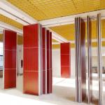 Custom Perforated Aluminum Frame Moving Banquet Hall Office Sound Proof Acoustic