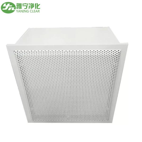 China Cleanroom Project Hepa Filter Terminal Box Class 10k For Vietnam Electronic Plant factory
