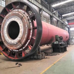 China Cylindrical PLC Control Ore Wet Stone Grinding Mining Ball Mill factory