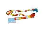 Fiberglass Children s Water Roller Coaster Slides Outdoor Pool Water Slide For