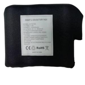 China Black Diving Clothes Wrapped 7.4 V 10000mah Battery 21700 2S2P For Heated Coat factory