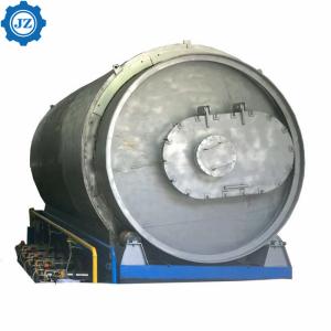 China 12ton 15ton Automatic Scrap Tire Pyrolysis Machine For Waste Tyre To Oil factory