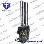 Durable Military High Power GPS WIFI5.8G Drone Signal Jammer Waterproof Backpack
