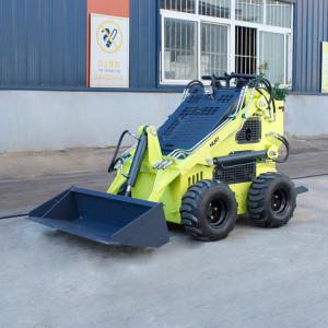 China Powerful Huade Hydraulic Pump Diesel Track Skid Steer Loader 4 in 1 Bucket Included factory