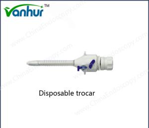 China Disposable Surgical Instruments Single Trocar 10.5mm Diameter for OEM Acceptable factory