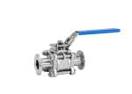 AISI 304 316L Stainless Steel Sanitary Valves Sanitary Tri Clamp Ball Valve With