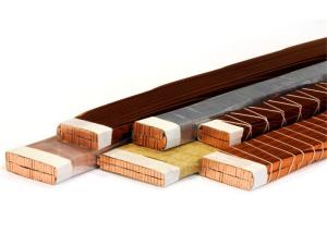 China 4.0 Mm * 0.65 Mm Rectangular Copper Wire Flat Wire For Motor Winding Solid Conductor factory