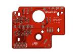 Red Solder Mask White Legend FR4 HASL LF Double Sided PCB