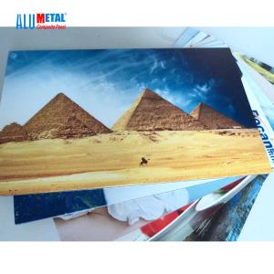China Signage 1220mm PE Aluminum Composite Panel Fireproof ACM Antibacterial factory