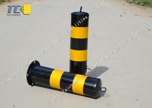 China Surface Mounted Removable Bollards Reflective Flexible 114mm Diameter factory