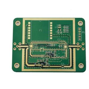 Castellated Edges Matte 1.55mm 35um Multilayer PCB Board
