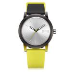 Large Dial Fashion Silicone Sports Watch Water Resistant For Unisex