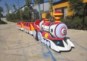 China Handsome toot electric trackless train FRP Power 1.2KW 13 SEATS factory