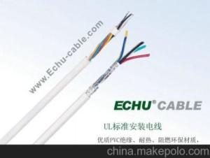 China RoHS UL2586 PVC Double Insulated Copper Wire Multi Core Shealth Cable factory