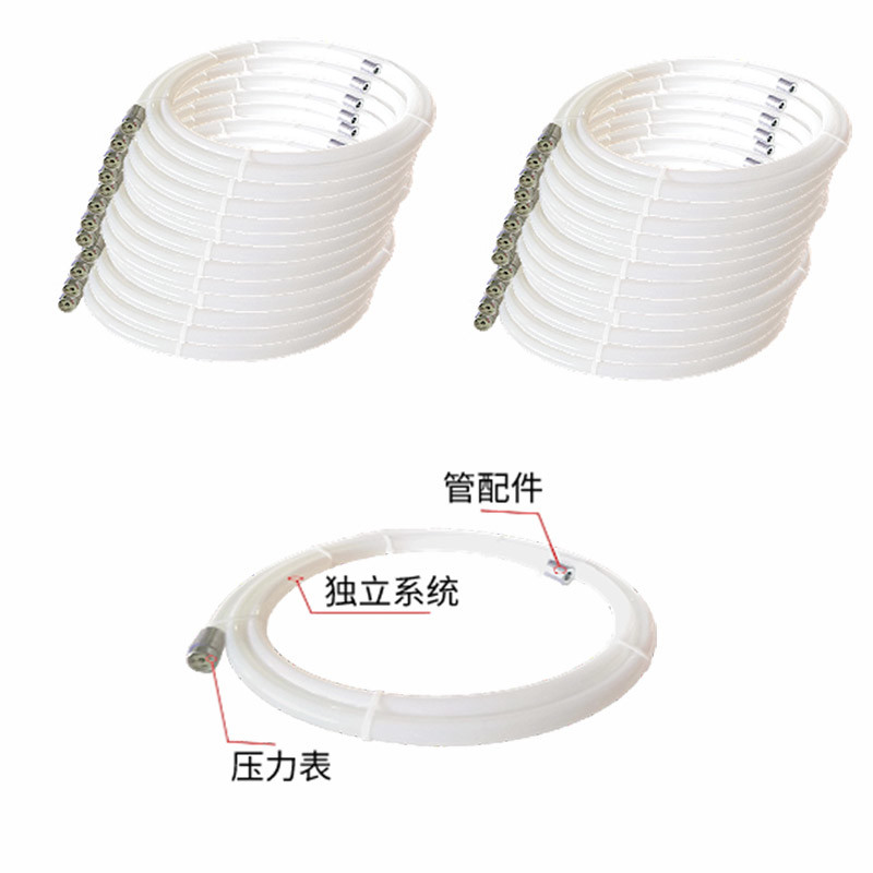 White PA12 Automatic Fire Suppression Tube High Corrosion Resistance