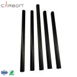 High Strength Black Color Camouflage Carbon Fiber Tube With 0.001% N Content