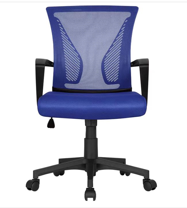 R300mm Nylon Base Black Mesh Administrative Office Chair for Professional Environments
