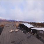 Prefab Metal Aircraft Hangar Steel Buildings , Prefabricated Aircraft Hangar