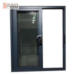 Horizontal Aluminum Frame Sliding Glass Window With Insect Protection Window