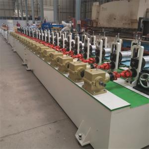 China PLC Door Shutter Roll Forming Machine PU Shutter Door Making Machine factory