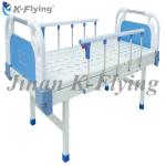 Portable ABS Steel Flat Patient Hospital Nursing Bed 250kg Loading
