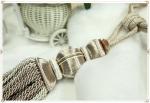 Fashion custom long tassel fringe trimming for curtain attractive tieback