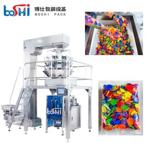 China Pillow Bag Fastener Packaging Machine With Multihead Weigher factory