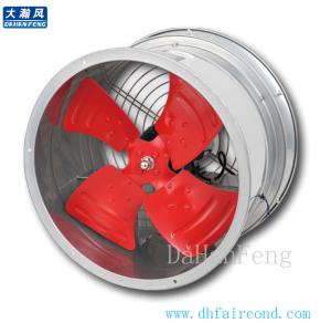 China DHF G series pipeline axial fan/ blower fan/ ventilation fan factory