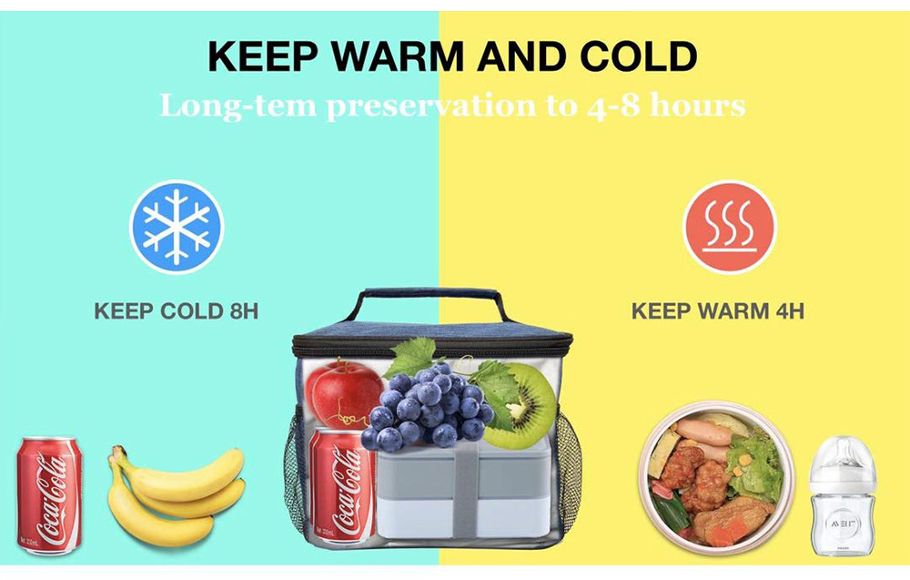 Reusable Leakproof Cooler Tote Bag For Adults