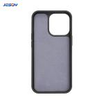 Smooth Finish Real Wooden Mobile Phone Cover TPU Shockpoof Soft Black
