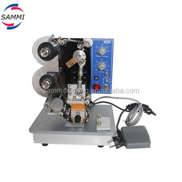 China Electric Commercial Ribbon Date Coding Machine Tracking Automatic Coding Machine Printer Coding Machine factory