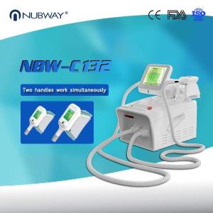 China Beauty clinic used Coolsculpting body shape slimming machine cryolipolysis fat freezing device with RF cavitation factory