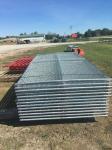 6ft × 12ft Chain Link Temporary Fence Panel Garden Galvanized