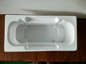 China customise material PVC PET blister tray of capsule blister products factory